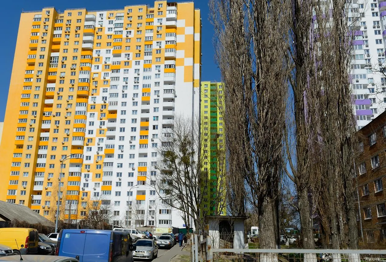 Modern Studio Apartments Kijev Ukrajna